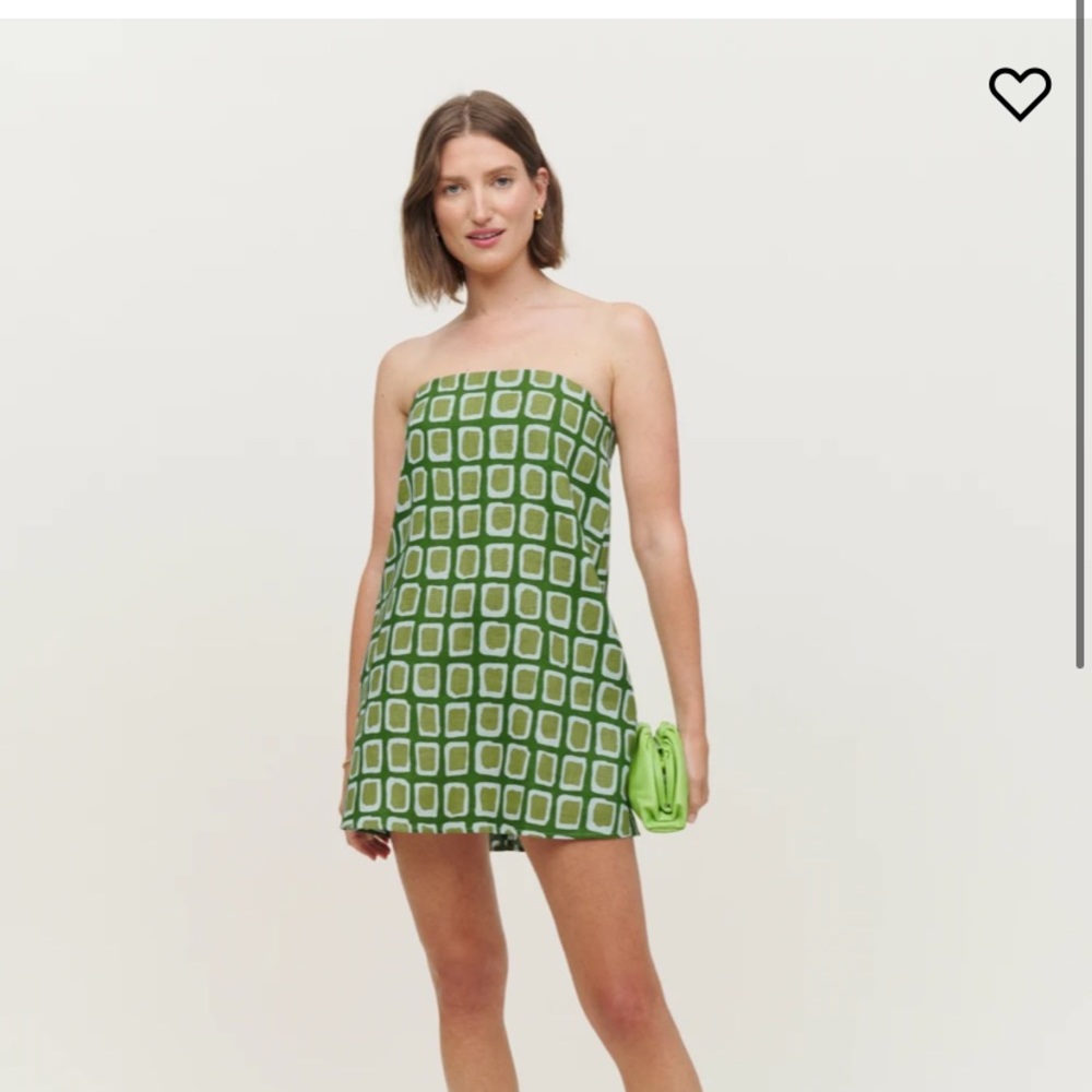 Reformation Stella Linen Dress